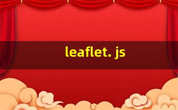 leaflet. js